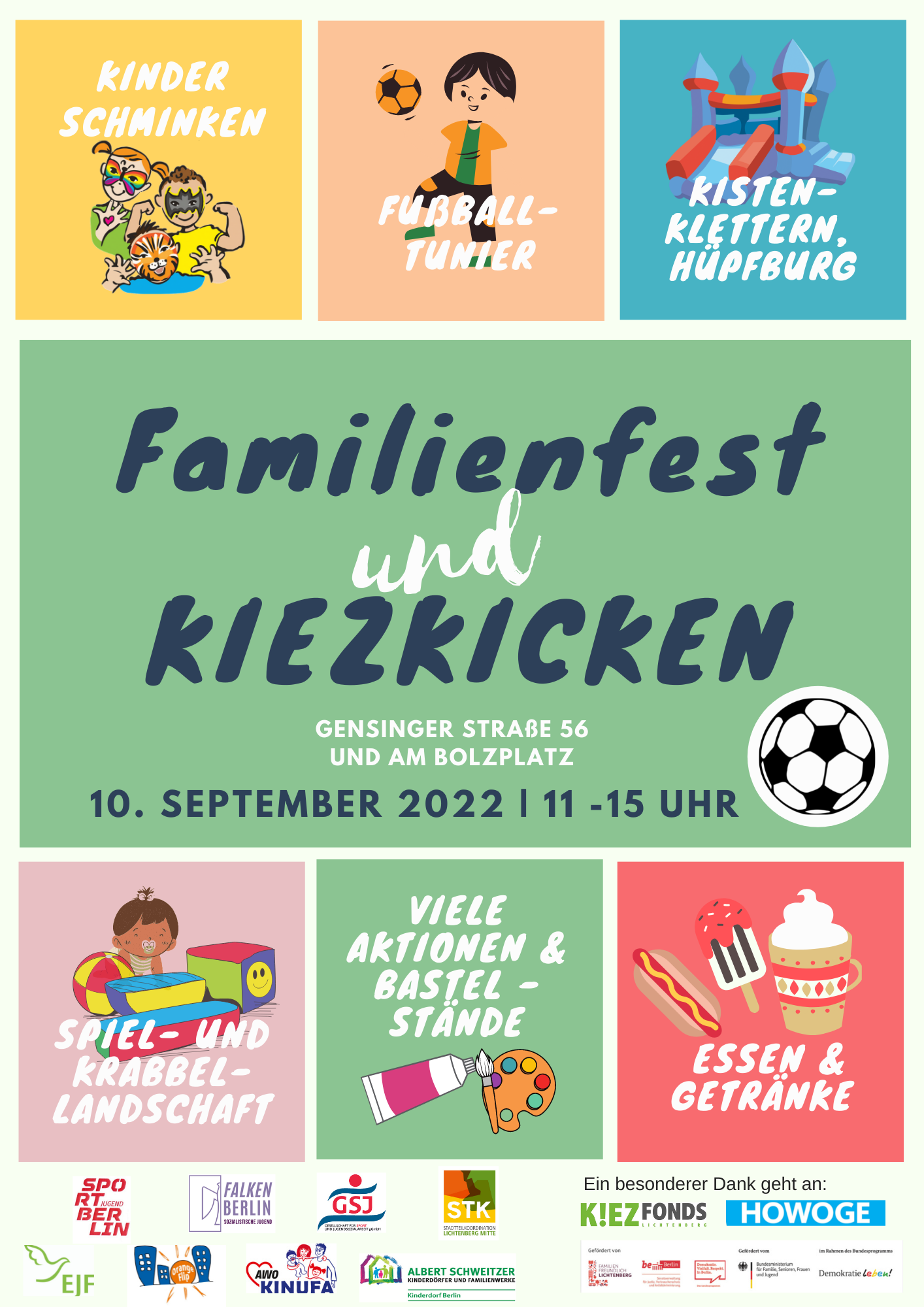 Kiezfest Plakat 2022