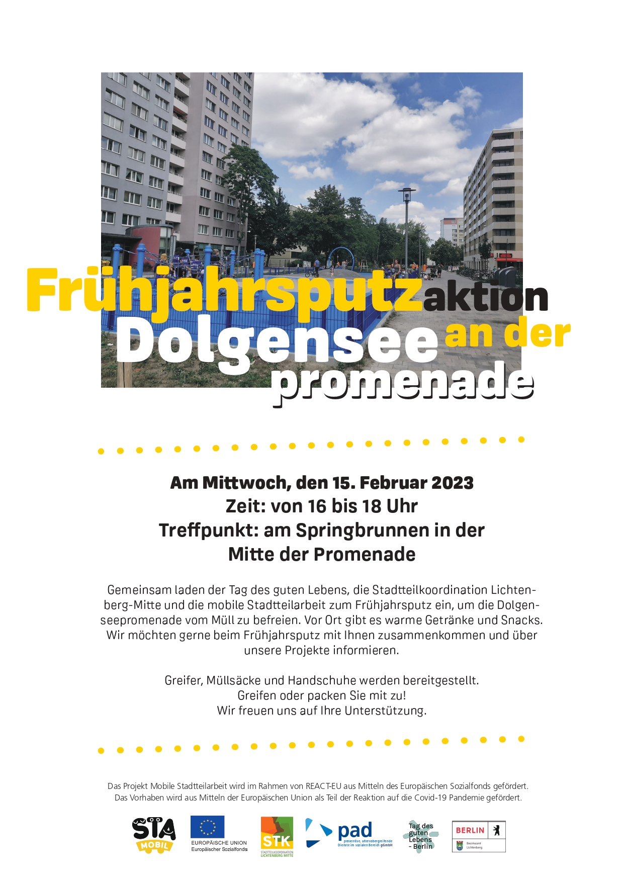 Plakat Fruhjahrsputz