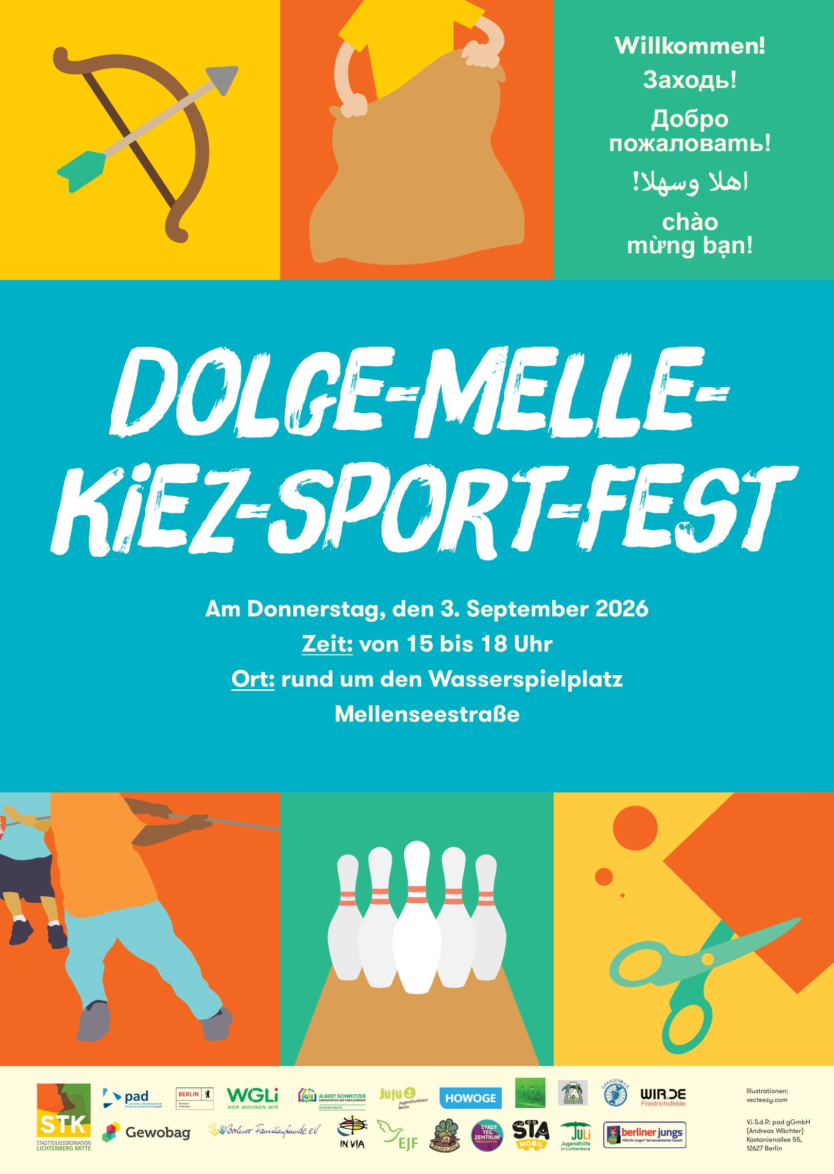 Poster Dolge Melle Kiezsportfest 2026 1